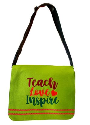 Bild von Filz-Umhängetasche "Teach-Love-Inspire"