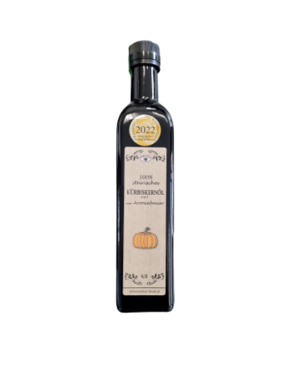 Bild von orig. 100% steirisches Kürbiskernöl 0,5l - ENE24