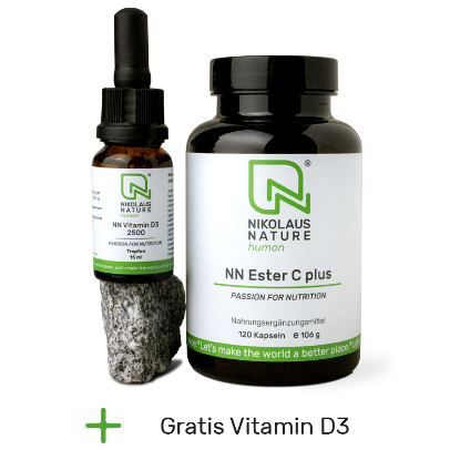 Bild von NN Ester C plus & GRATIS NN Vitamin D3 2500 I.E.