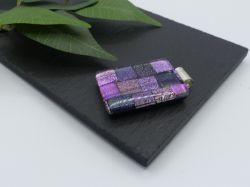 Picture of Glasanhänger - Kollektion "Mosaik" - lila/violett