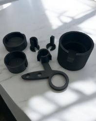 Bild von Mundstückhalter für 2 Mundstücke, 1 Schalldämpfer und Getränkehalter
