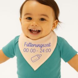 Picture of Bio-Baby-Lätzchen aus zertifizierter Baumwolle – weich, saugstark und sicher
