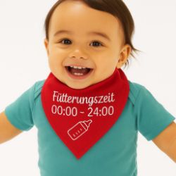 Picture of Bio-Baby-Lätzchen aus zertifizierter Baumwolle – weich, saugstark und sicher
